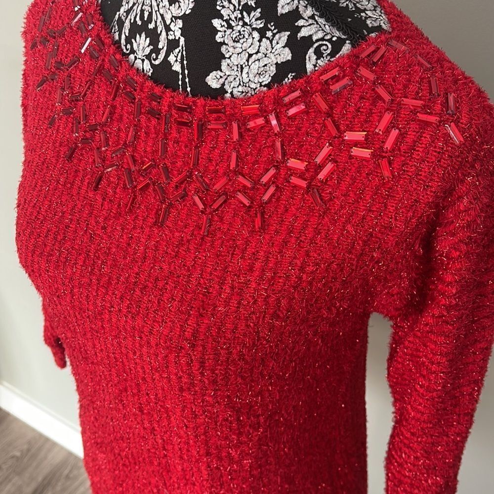 Ruby Rd Red Top . NEW - Picture 2 of 4